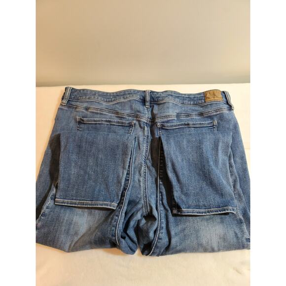 American Eagle Jeggings Jeans Womens 20 (40 X 27) Blue Next Level Stretch - Picture 5 of 16